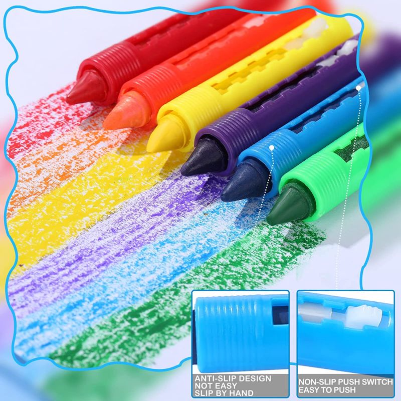 ຄວາມແຕກຕ່າງລະຫວ່າງ Crayons ແລະ crayons ສຕິກແມ່ນຫຍັງ?