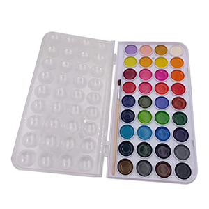 36 Colors Semi Moist Watercolors ສີ Set